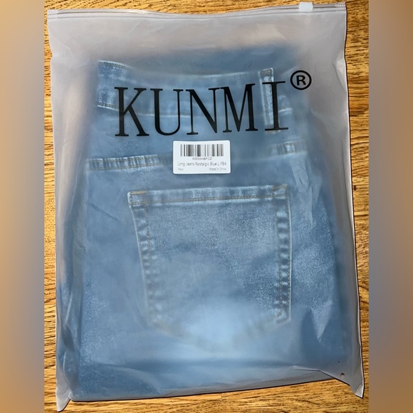 KUNMI Womens Curvy High Waist Stretch Butt Lifting Skinny Colombian Jeans - NWT - Picture 6 of 7